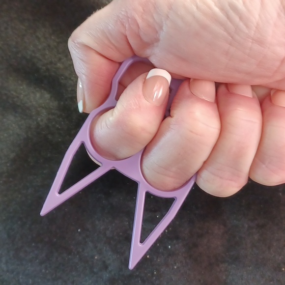 Safety kittypup keychain LILAC - Picture 2 of 4